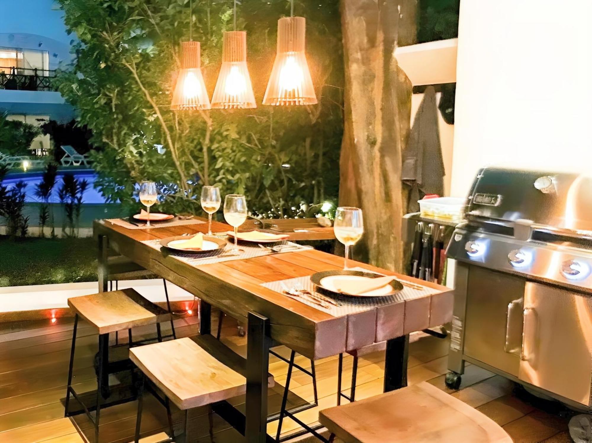 Luxury Duplex -4 Pers- 2Mn Beach&5Th Av, Pool, Gym ปลายาเดลการ์เมน ภายนอก รูปภาพ