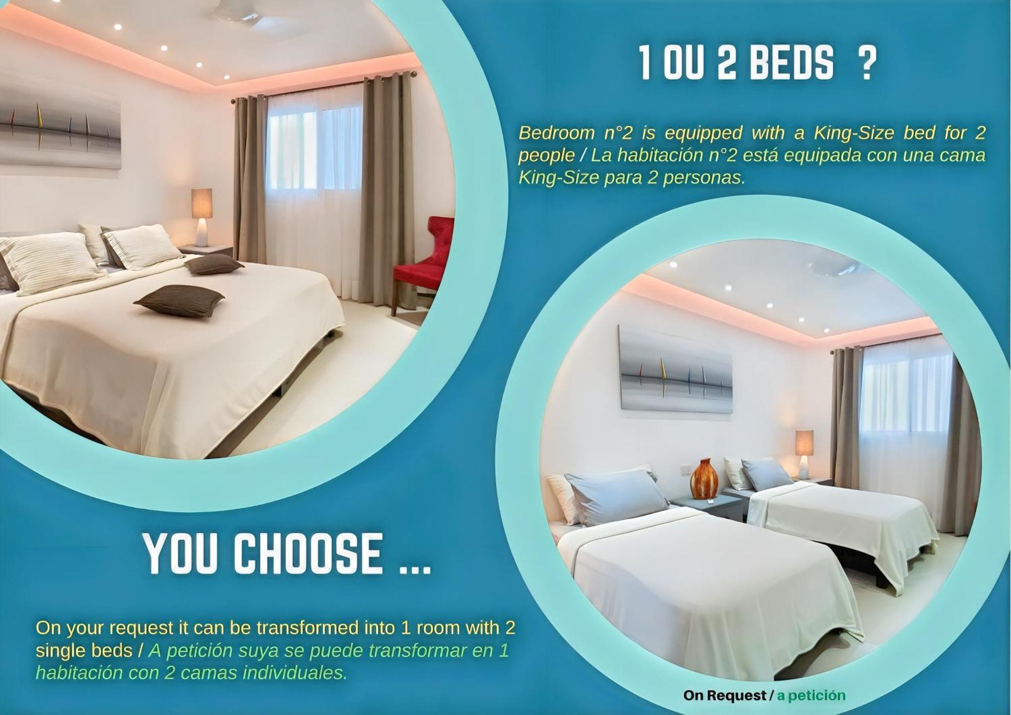 Luxury Duplex -4 Pers- 2Mn Beach&5Th Av, Pool, Gym ปลายาเดลการ์เมน ภายนอก รูปภาพ