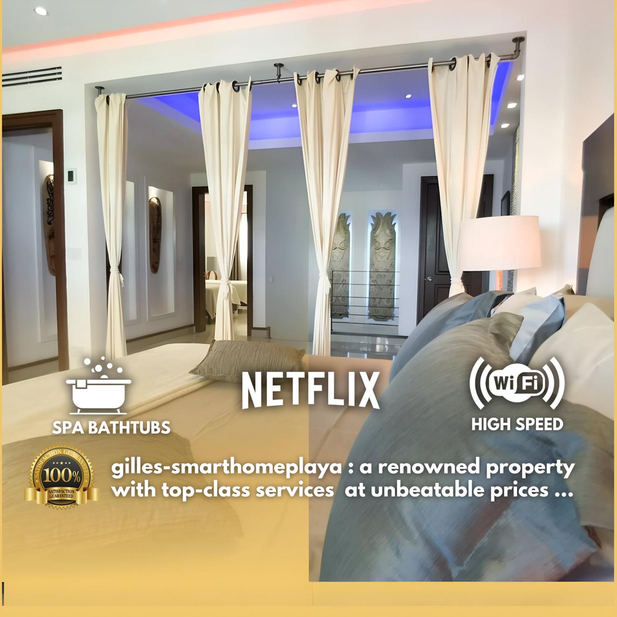 Luxury Duplex -4 Pers- 2Mn Beach&5Th Av, Pool, Gym ปลายาเดลการ์เมน ภายนอก รูปภาพ